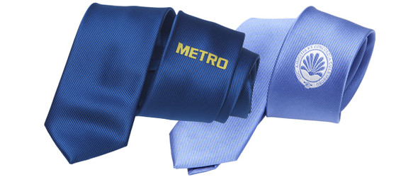 Krawatte mit eigenem Logo