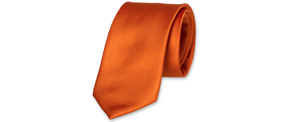 Krawatte orange