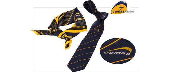 Krawatten mit Firmenlogo 