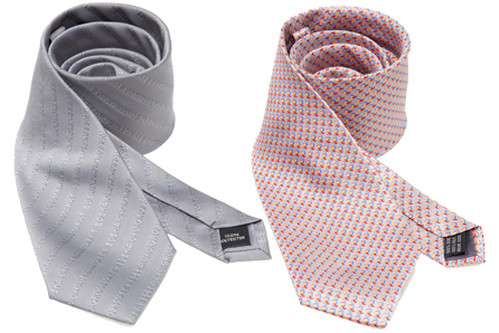 Krawatten mit Logo all over