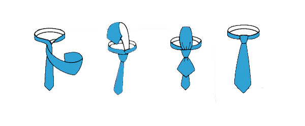 Krawattenknoten Klassischer Knoten