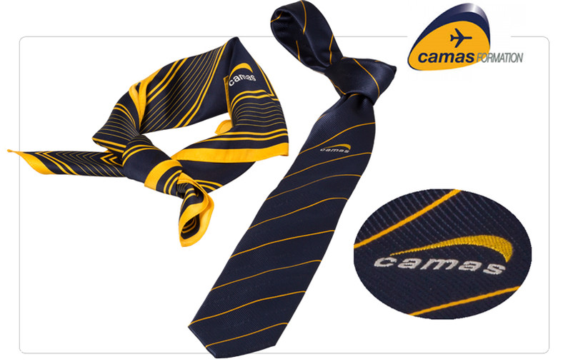 Krawatten mit Firmenlogo 