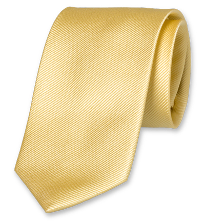 pastelgelbe Krawatte